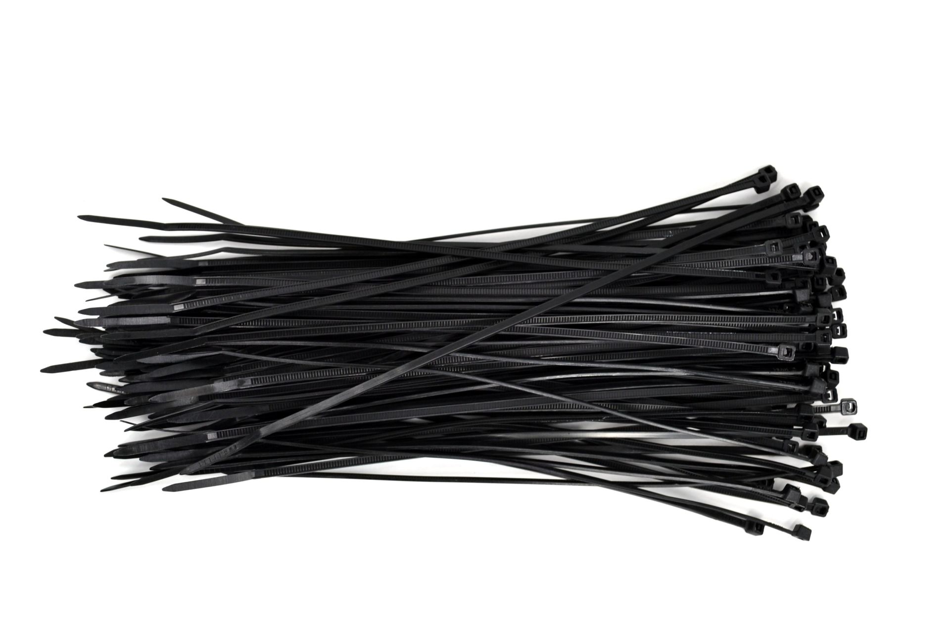 200x2,5 Ultraviyole Dayanıklı Kablo Bağı Siyah 100 Adetli Poşet MT-UV200