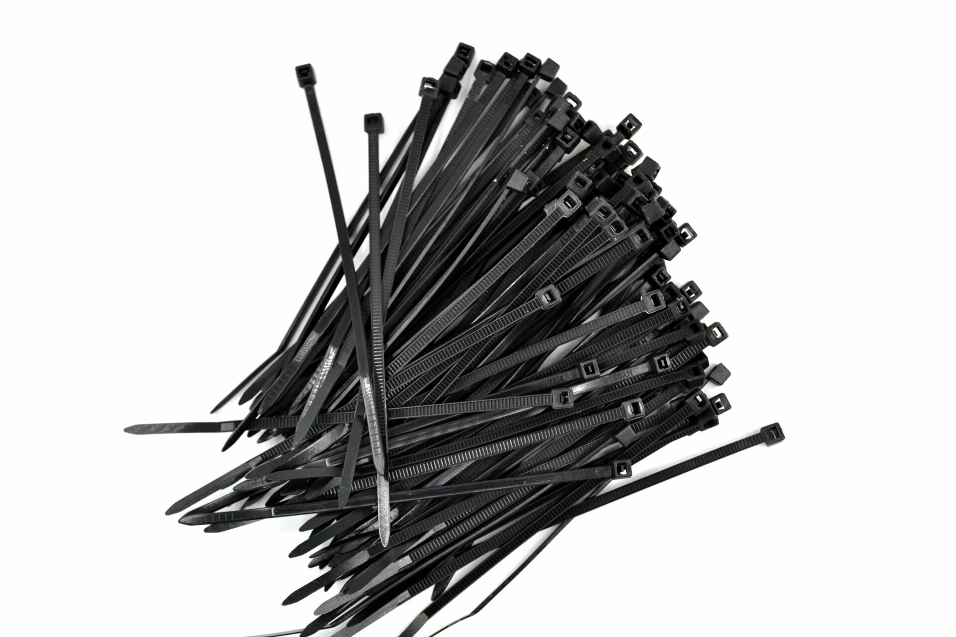 10cm Siyah Kablo Bağı 100x2,5 Ultraviyole Dayanıklı 100 Adetli Poşet