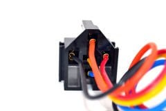 5 Fişli Mini Röle Soketi Bakır Kablolu ELO 207150251 Geçmeli 6,3mm Fişli Rölelere Göre