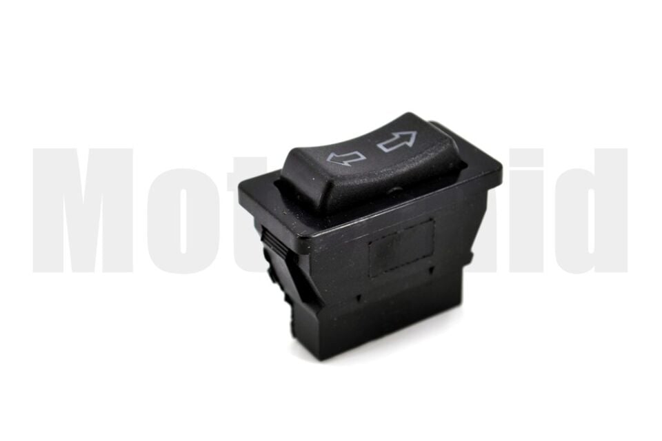 Oklu Cam Düğmesi Anahtarı Kırmızı Işıklı 5 Pinli Üniversal