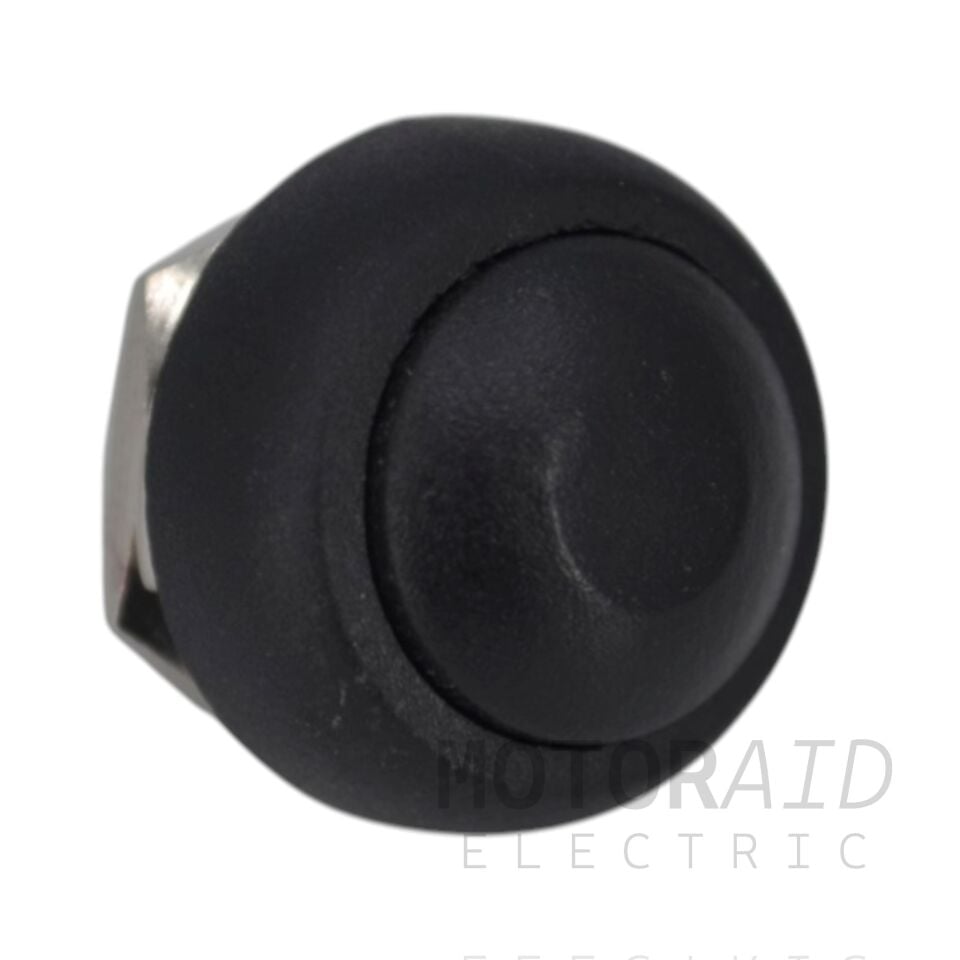 12mm Siyah Plastik Küçük Push Buton Yaylı MT-ANY32