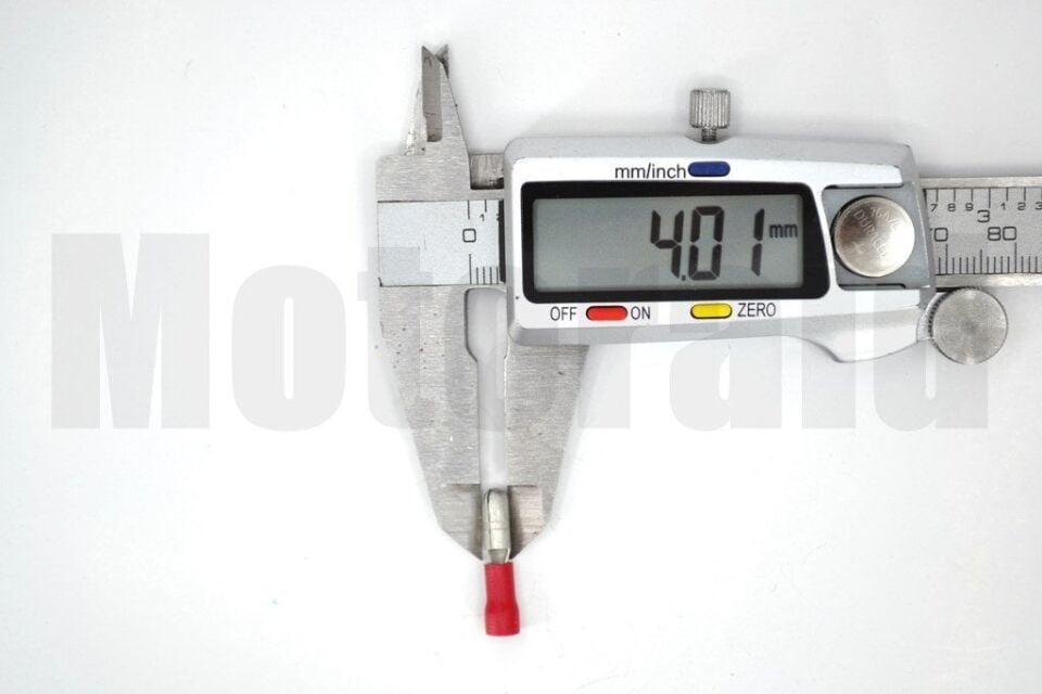 100 Adet Yuvarlak Erkek Kırmızı 0,50-1,50mm Kablo Ucu Fiş TPBE-1040