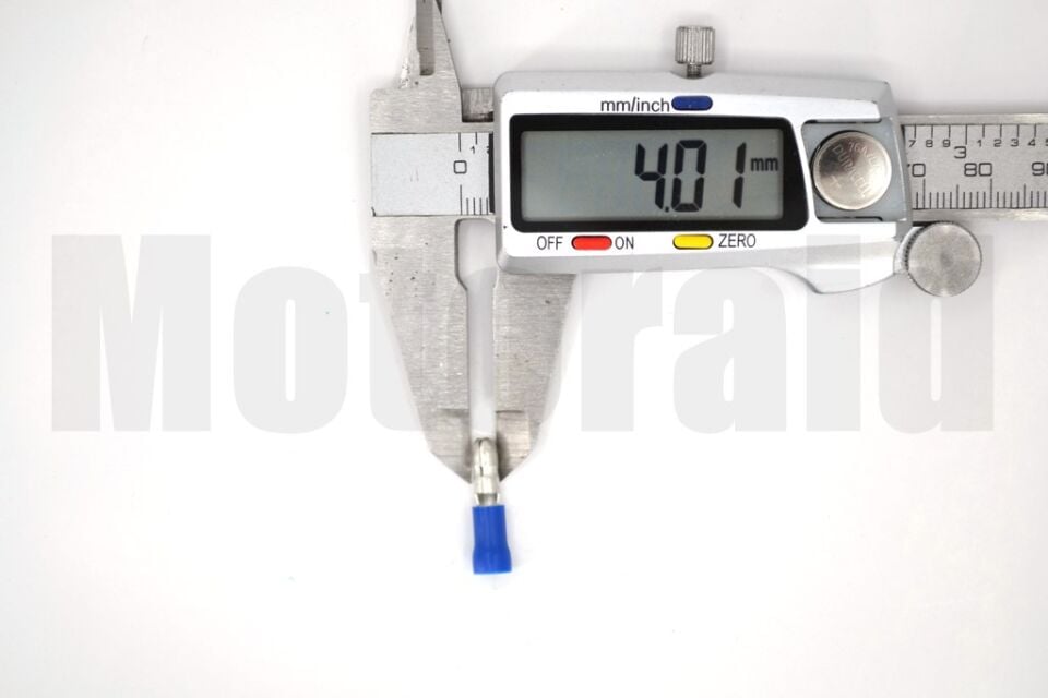 200 Adet Yuvarlak Erkek Mavi 1,50-2,50mm Kablo Ucu Fiş