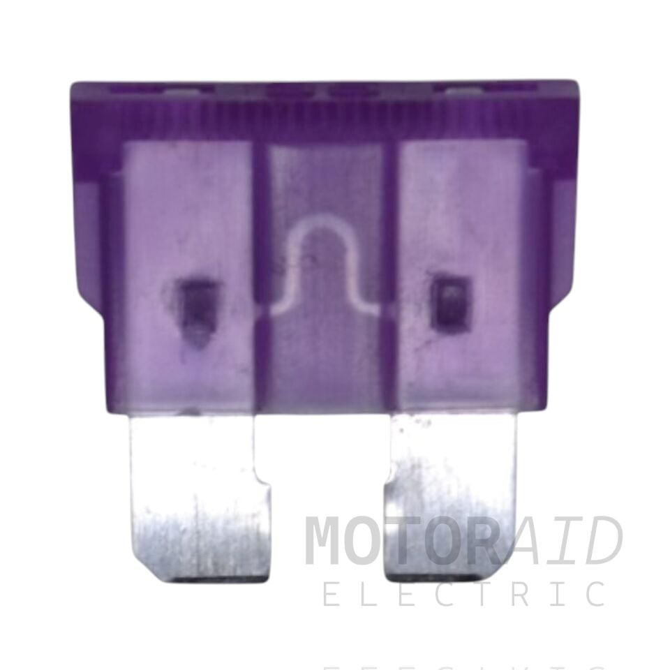 100 Adet 35A Mor Standart Oto Bıçak Sigorta 12V - 32V DC