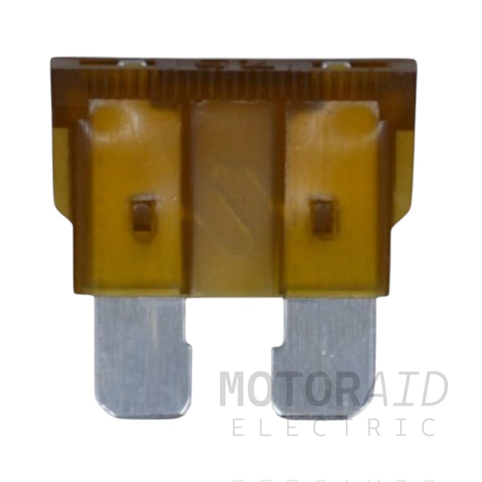 100 Adet 7,5A Kahverengi Standart Oto Bıçak Sigorta 12V - 32V DC