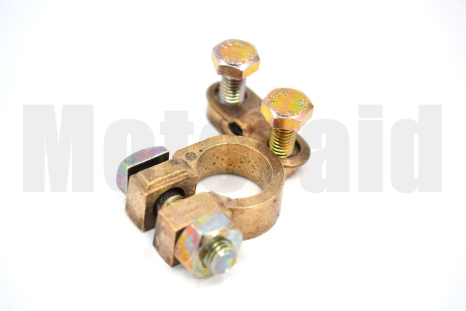 50 Adet Akü Kutup Başı Terminali (-) Eksi Zamak Alaşım