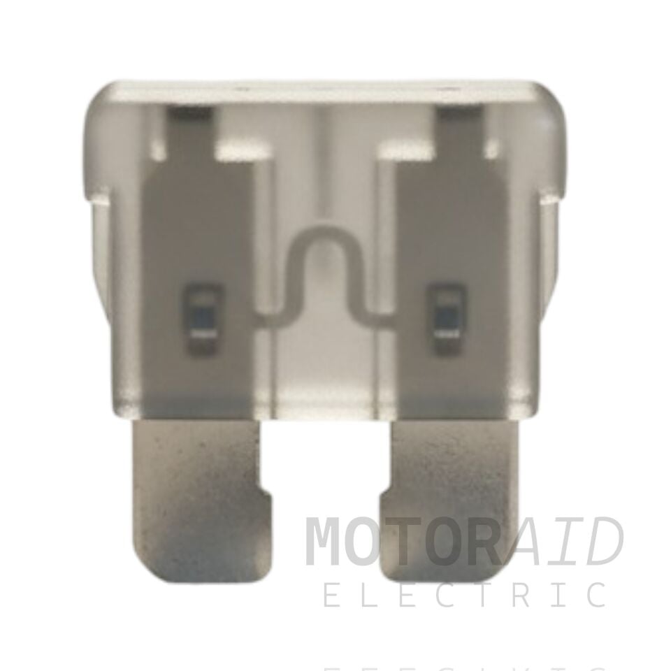 100 Adet 25A Beyaz Standart Oto Bıçak Sigorta 12V - 32V DC