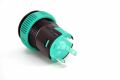 Kalıcılı 19mm 12V 20A Power Logolu Yeşil Işıklı 1-0 Elektrik Anahtarı MT-ANK11