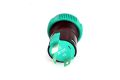 Yaylı 19mm 12V 20A Power Logolu Kırmızı Işıklı Buton Elektrik Anahtarı MT-ANY10