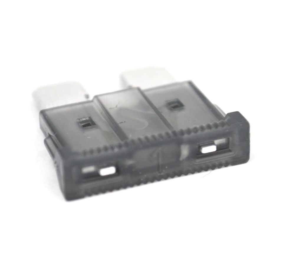 100 Adet 1A Siyah Standart Oto Bıçak Sigorta 12V - 32V DC