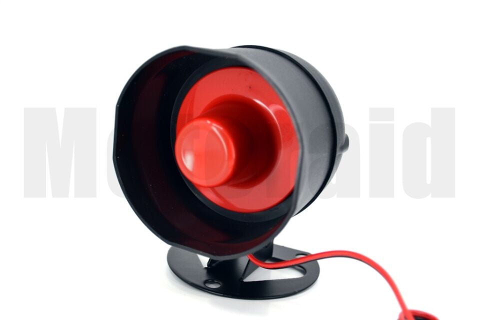 6 Ses Tonlu Alarm Sireni 20W 12V 133Dba