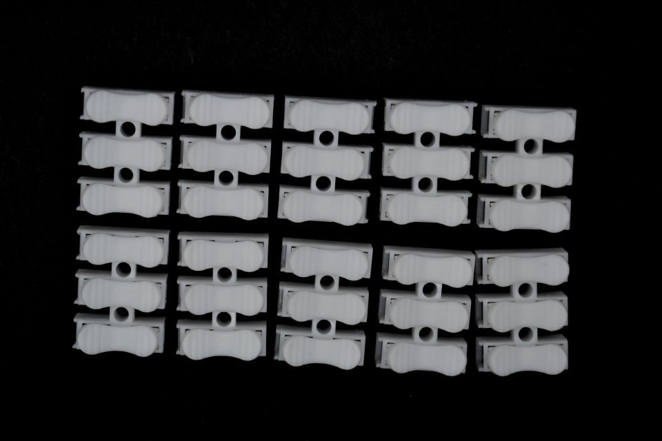 100 Adet Kablo Bağlantı Klemensi Yaylı Üçlü 2mm² Kabloya Kadar