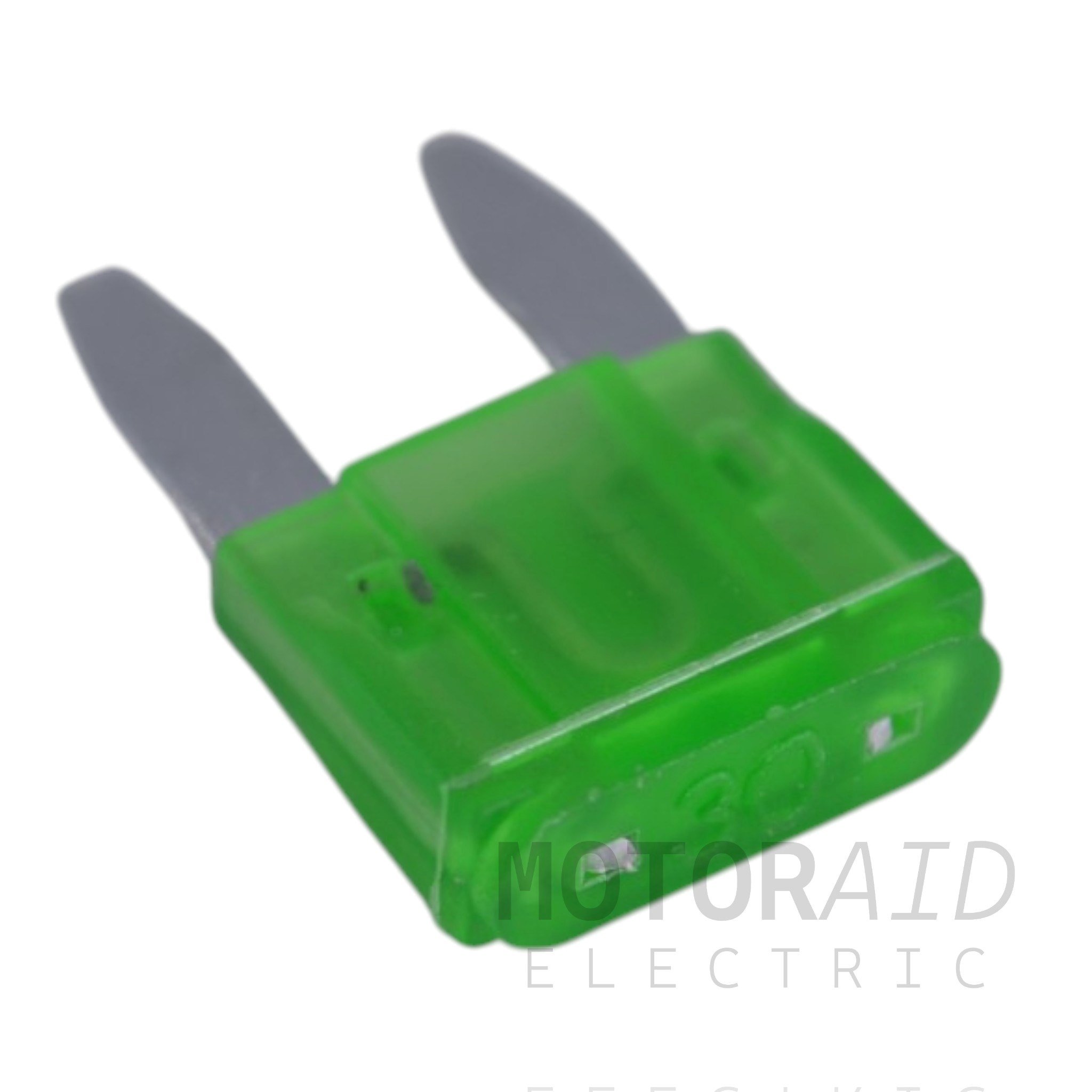 100 Adet 30A Yeşil Mini Oto Bıçak Sigorta 12V - 32V DC