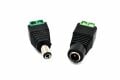 1 Takım 2.1mm Klemensli DC Jak Erkek Dişi MT-16 (2,1 mm)