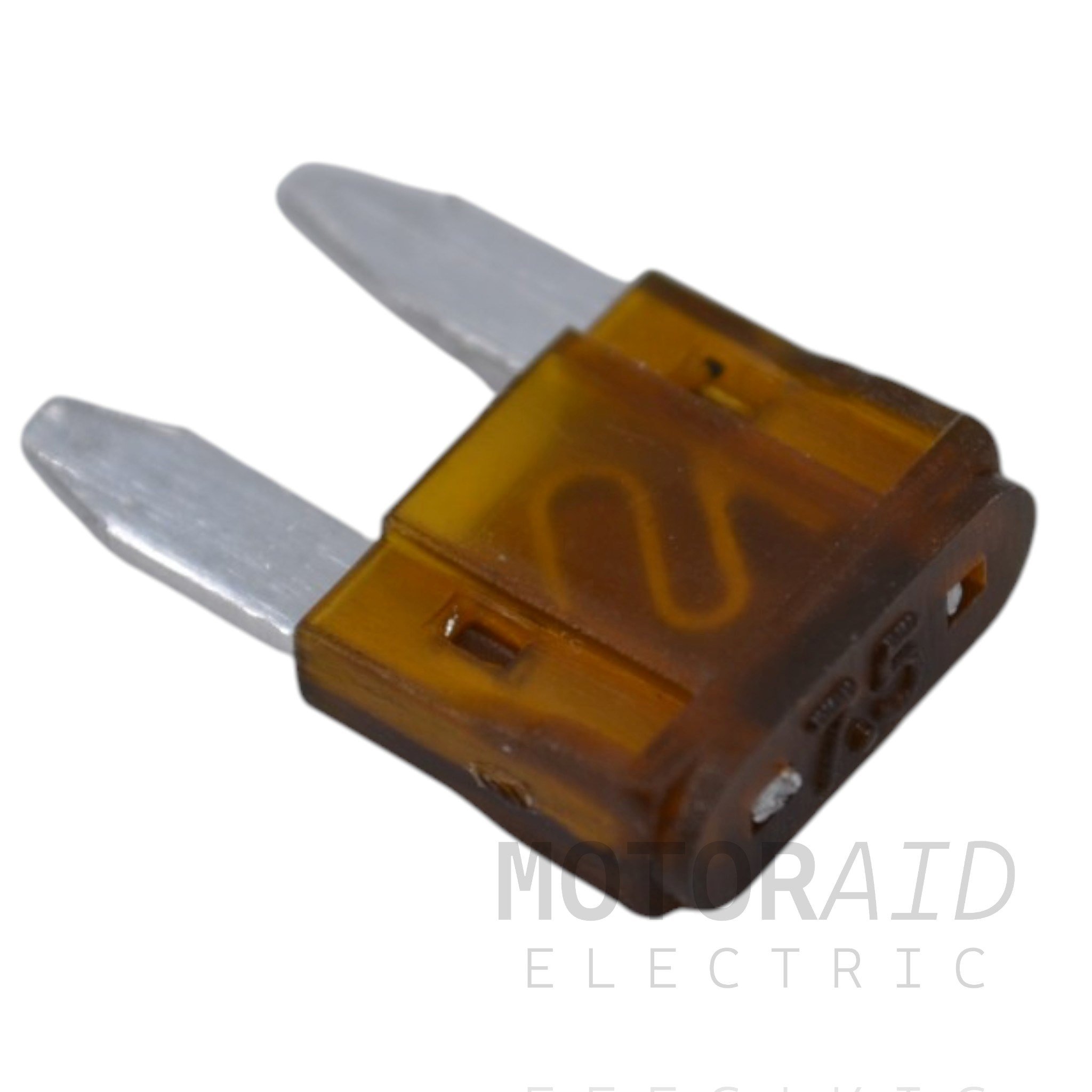 100 Adet 7,5A Kahverengi Mini Oto Bıçak Sigorta 12V - 32V DC