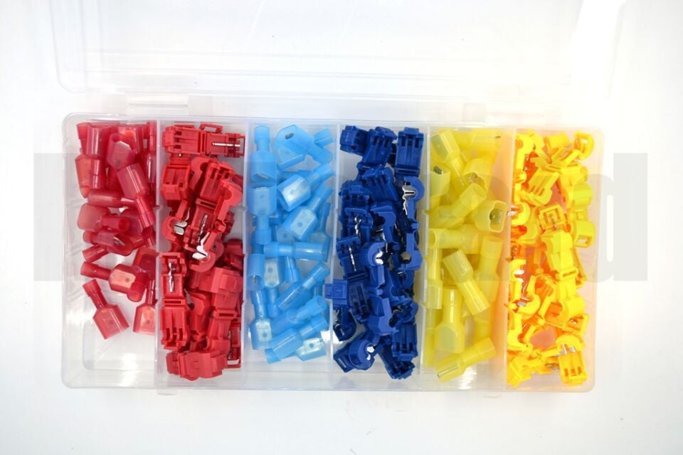 120 Parça (60 Takım) Kabloyu Sıyırmadan Hızlı Ekleme Devre Alma Konnektörü