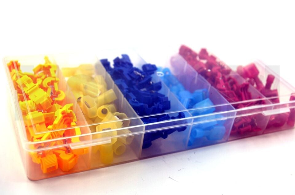 120 Parça (60 Takım) Kabloyu Sıyırmadan Hızlı Ekleme Devre Alma Konnektörü