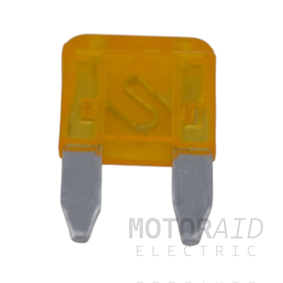 100 Adet 5A Turuncu Mini Oto Bıçak Sigorta 12V - 32V DC