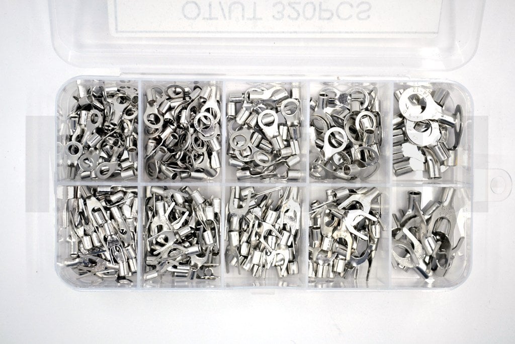 Kablo Ucu Pabuç Seti 320 Parça SKP Halka Ve Çatal Terminal