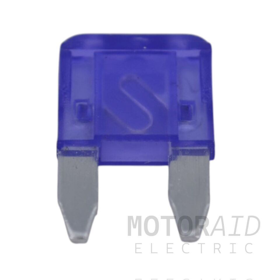 100 Adet 3A Mor Mini Oto Bıçak Sigorta 12V - 32V DC