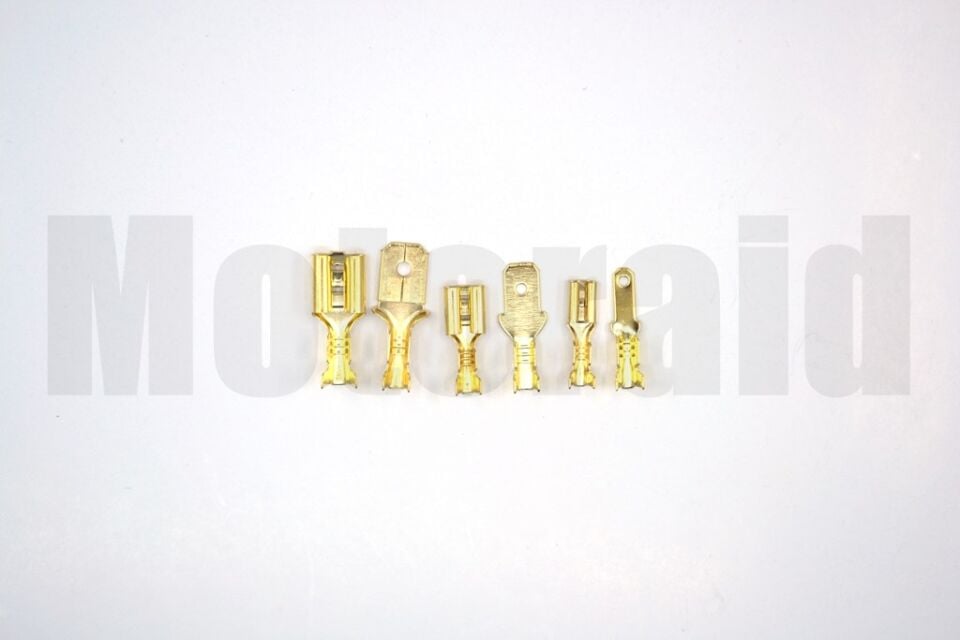 Kablo Ucu Seti 270 Parça Erkek Dişi Terminal Ve Kılıfları 2,8 - 4,8 - 6,3