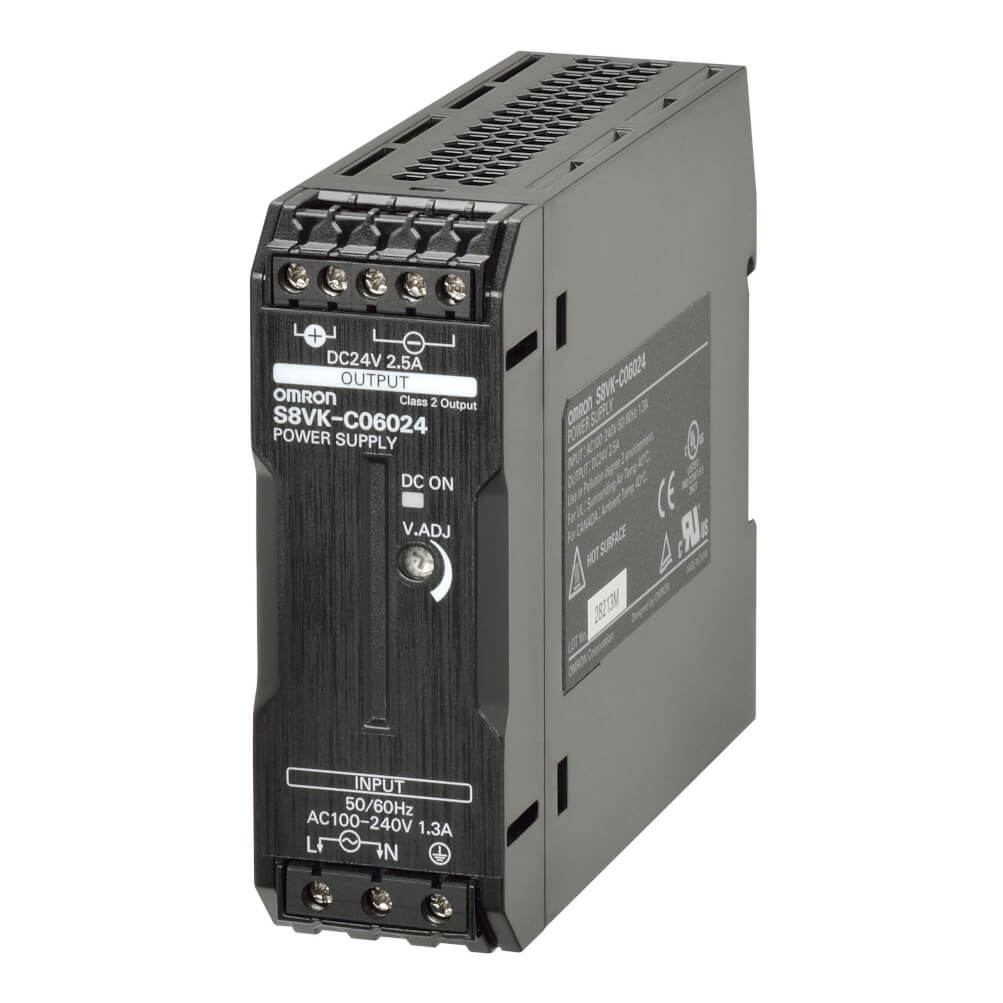 Kitap Tip Güç Kaynağı 100-240V DC IN - 24V DC 2,5A OUT