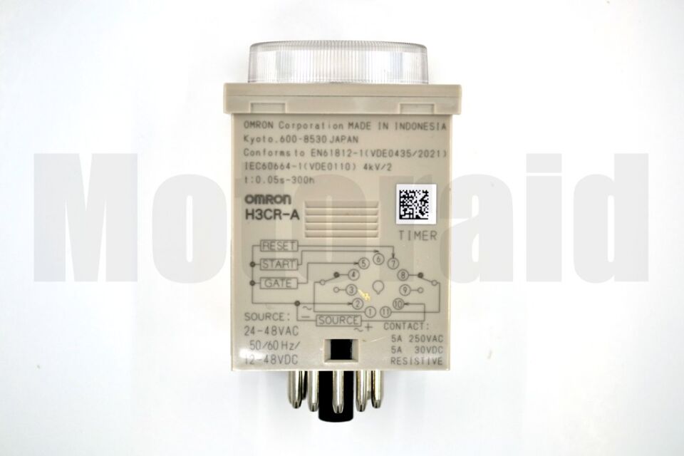 11 Pinli Zaman Rölesi 12V-48V 300h