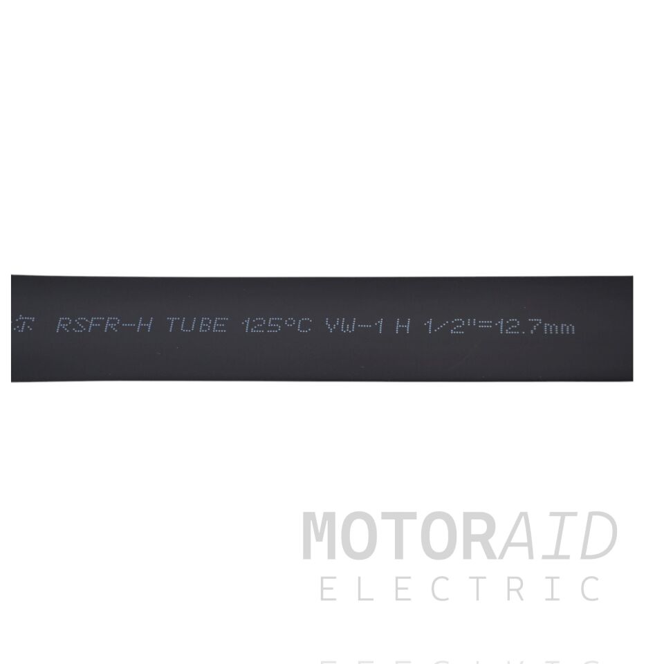 12,7mm Siyah Isı İle Daralan Makaron Kablo Izolasyon