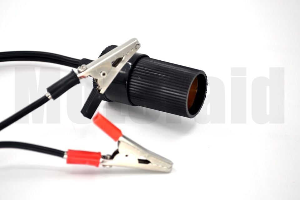 Dişi Çakmak Soketi Krokodil Penseli 2x2,50mm² 26cm Bakır Kablolu