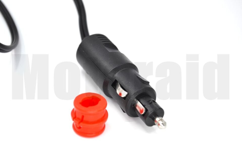 Erkek Çakmak Soketi M6 Pabuçlu 2x2,50mm² 52cm Bakır Kablolu