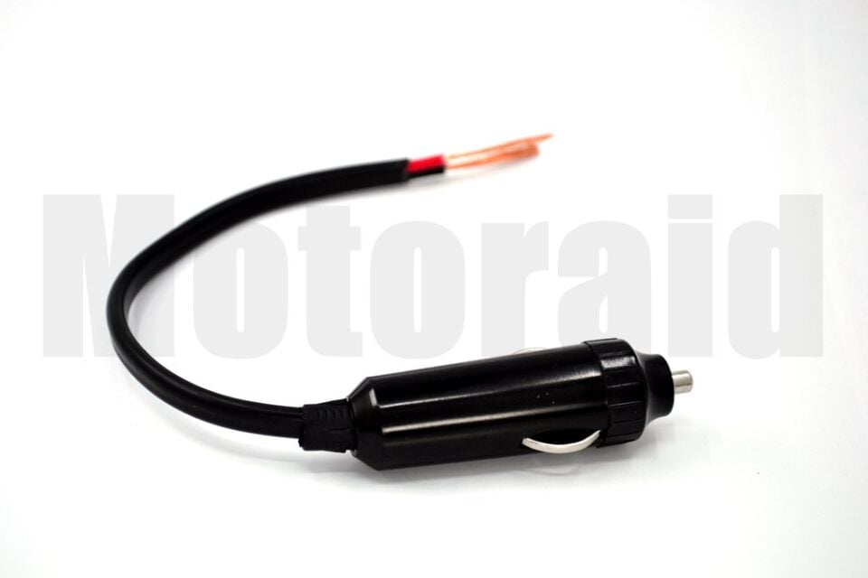 Erkek Çakmak Soketi 2x1,50mm² 18cm Bakır Kablolu