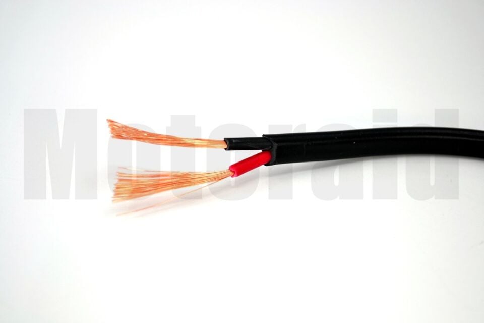 Erkek Çakmak Soketi 2x1,50mm² 18cm Bakır Kablolu