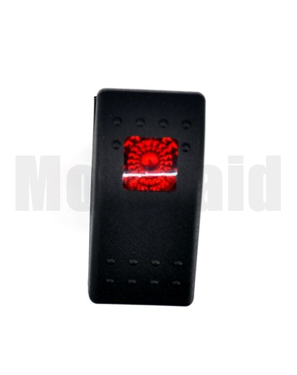 Marine Karavan Anahtar 12V 24V Kırmızı Işıklı Carling Tip Yaylı-0