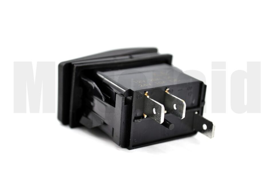 Marine Karavan Anahtar 12V 24V Kırmızı Işıklı Carling Tip Yaylı-0