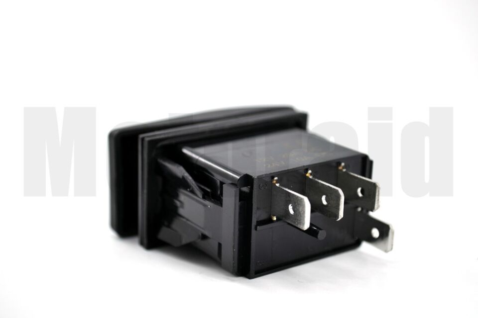 Marine Karavan Anahtar 12V 24V Kırmızı Işıklı Carling Tip Yaylı-0-Yaylı