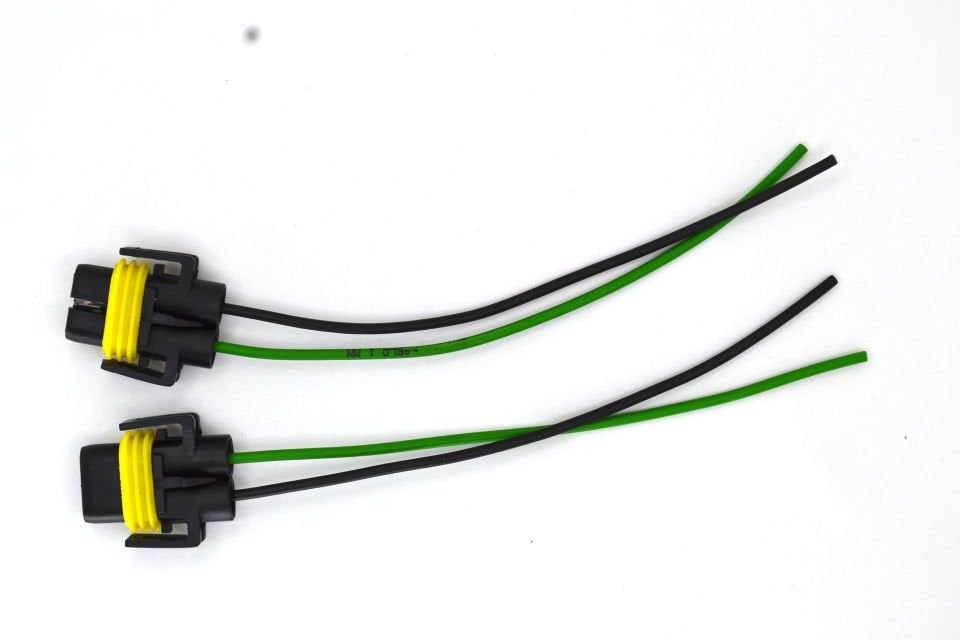 2 Adet Far Ampul Elektrik Soketi H27 H11 H8 H9