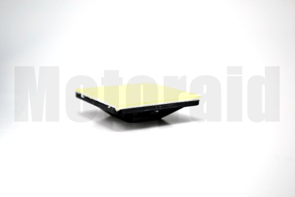 100 Adet Siyah 28x28 Yapışkanlı Kroşe Yandan Delikli (Kablo Bağı Genişliği 4,8mm'e Kadar)