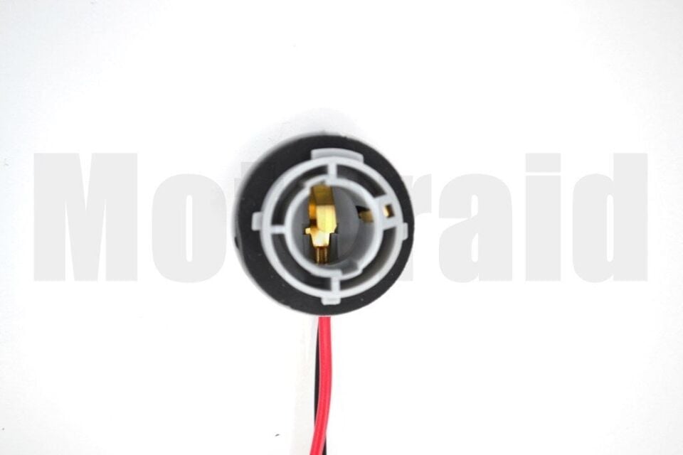Plastik Soketli P21W 93 BA15S Ampul Duyu 0,75mm Bakır Kablolu