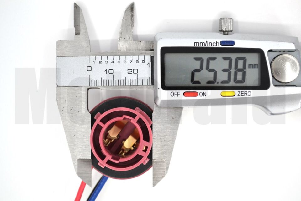 Plastik Soketli P21/5W 1016 BA15S Ampul Duyu 1mm² Bakır Kablolu