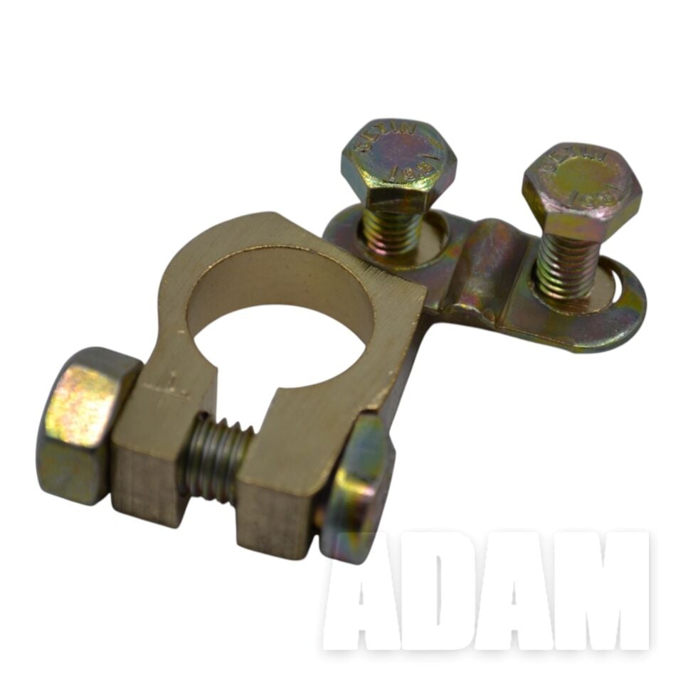 50 Adet (+) Kalın Akü Kutup Başı Terminali Kesme Prinç Artı Kutupsan