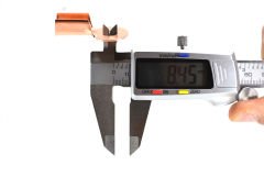 10 Adet 25mm Akü Kablo Tesisat Ucu Bakır Fiş Pabuç Başlık Terminal