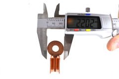 10 Adet 25mm Akü Kablo Tesisat Ucu Bakır Fiş Pabuç Başlık Terminal