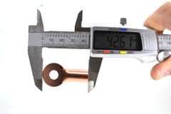 10 Adet 25mm Akü Kablo Tesisat Ucu Bakır Fiş Pabuç Başlık Terminal