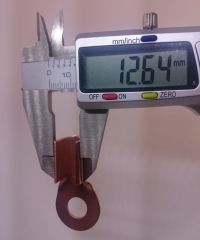 10 Adet 35mm Akü Kablo Tesisat Ucu Bakır Fiş Pabuç Başlık Terminal