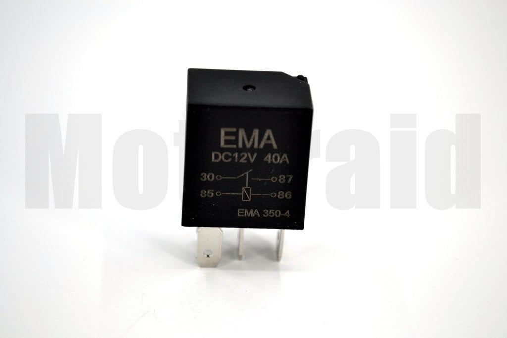 12V 40A Mikro Röle 4 Fişli