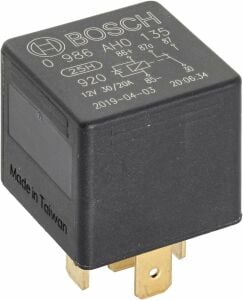 12V 30/20A Diyotlu Çift Platin Mini Röle 5 Fişli Bosch 0986AH0135