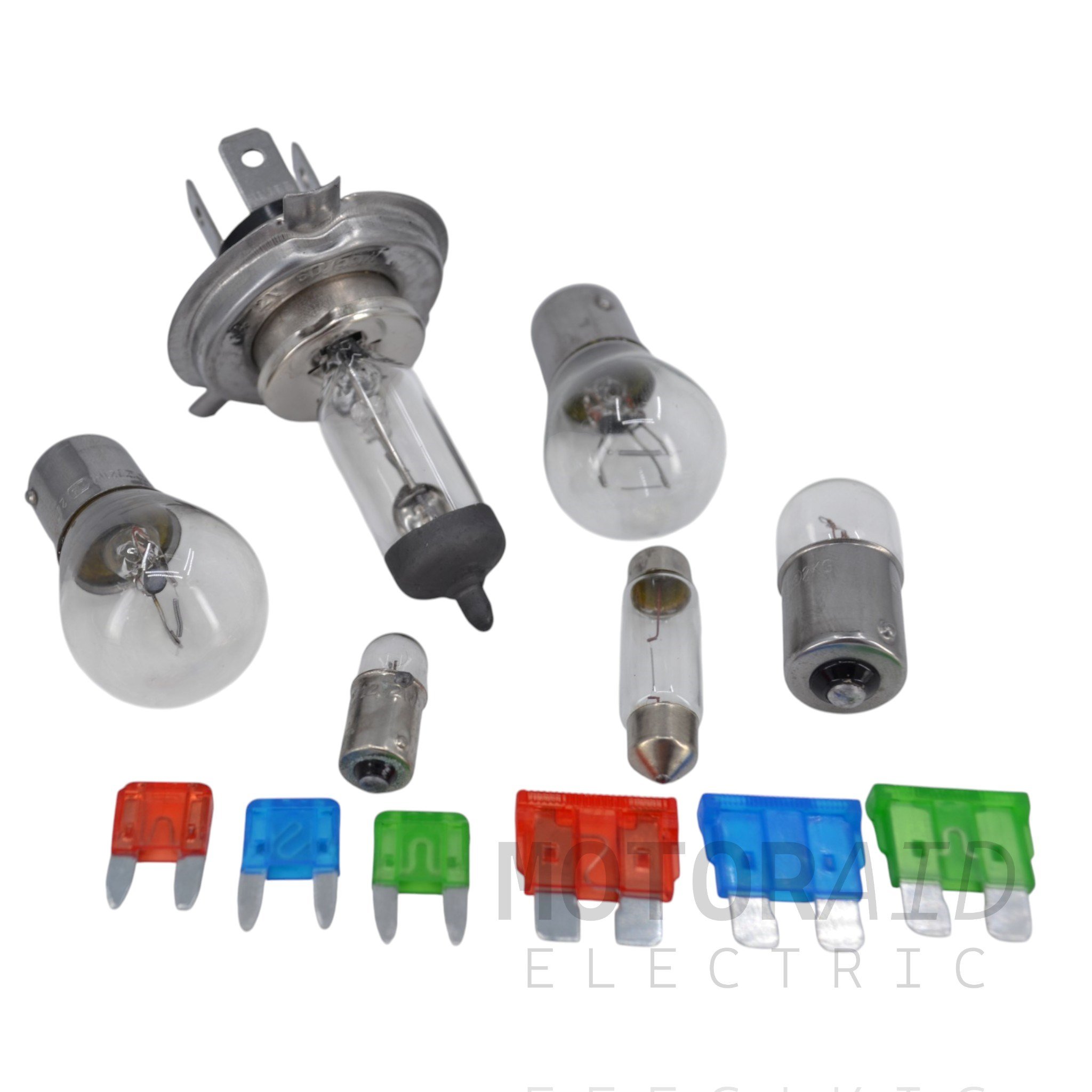 12V H4 Ampul Sigorta Seti Acil Yedek Paket