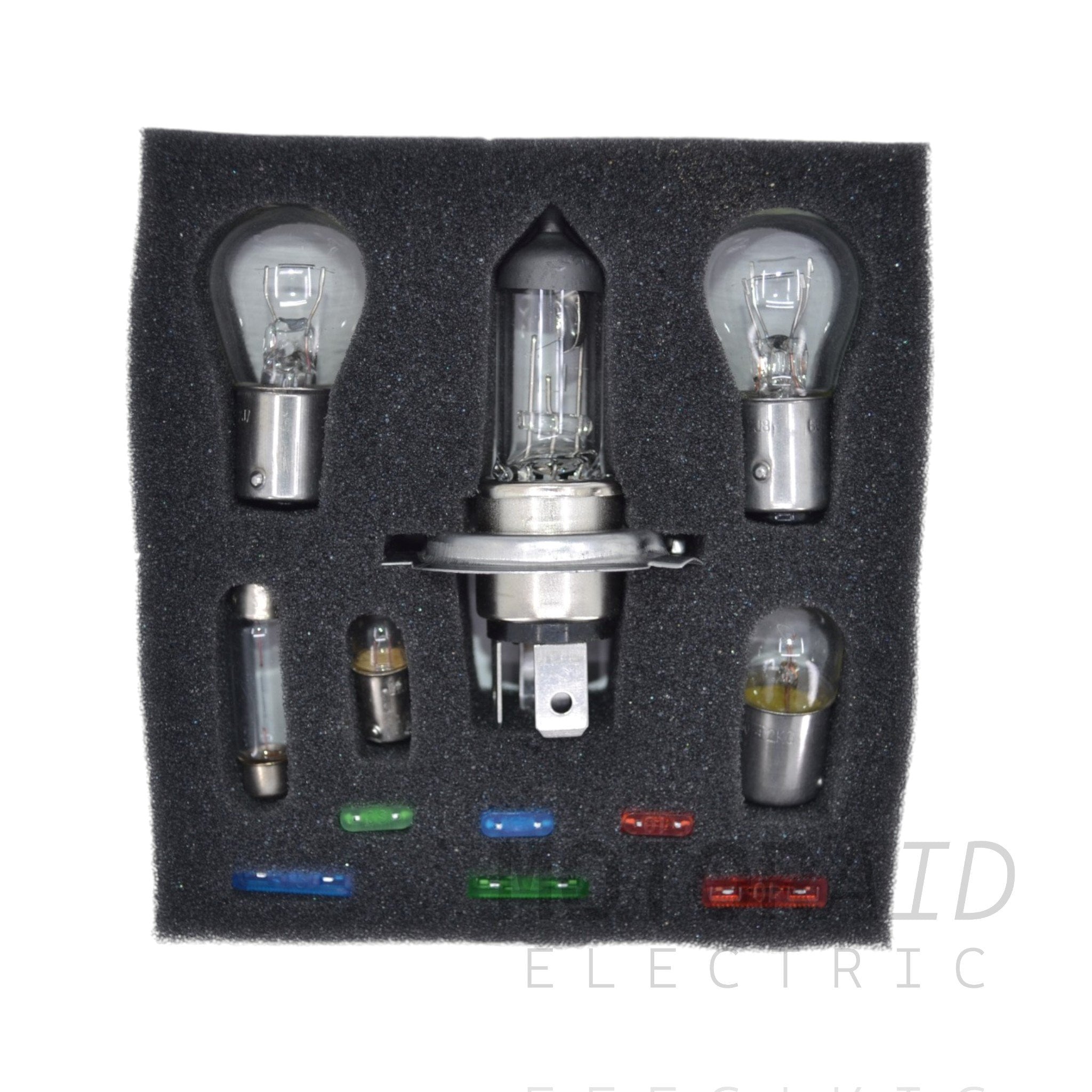 12V H4 Ampul Sigorta Seti Acil Yedek Paket