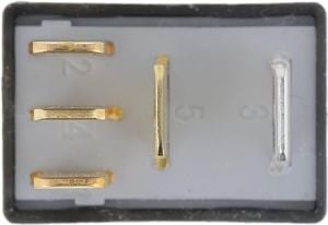 12V 10/30A Dirençli Çift Platin Mikro Röle 5 Fişli Bosch 0332201107