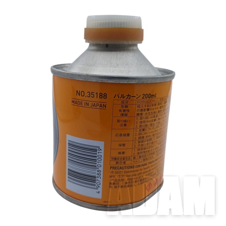 200ml Turuncu Şambrel Valkarn Lastik Tamir Yama Solüsyonu Maruni 35188